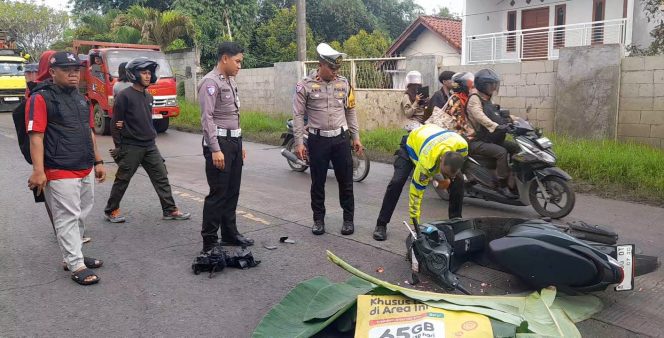 
 Nahas di Jalan Nasional Lebak, Pelajar SMK Tewas Masuk Kolong Truk