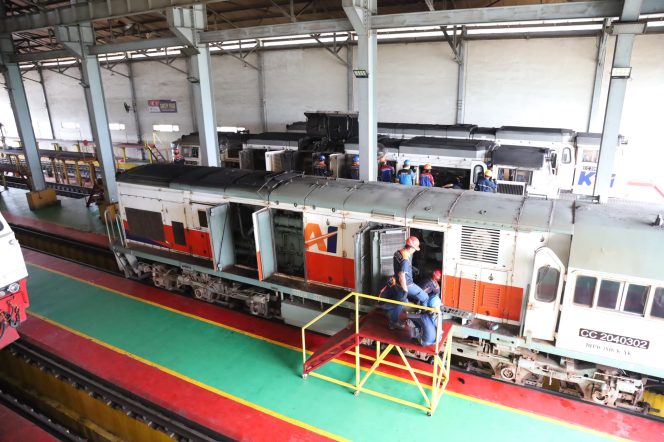 
 86 Perjalanan Kereta Jarak Jauh Beroperasi Setiap Hari Selama Musim Mudik