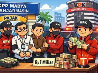 KPK Gelar OTT di KPP Madya Banjarmasin, Kepala Kantor Diamankan