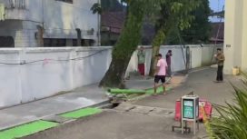 Tradisi Meriam Sundut di Masjid Agung Al-A’raaf Rangkasbitung Terus Dijaga Warga Setiap Ramadan