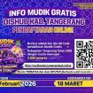 Pendaftaran Mudik Gratis Kabupaten Tangerang Dibuka Online 25 Februari 2026, Berangkat 18 Maret