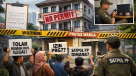 Rumah Kos Diduga Tanpa PBG di Bumi Puspitek Asri Pagedangan Diprotes Warga, Pengawasan Satpol PP Disorot