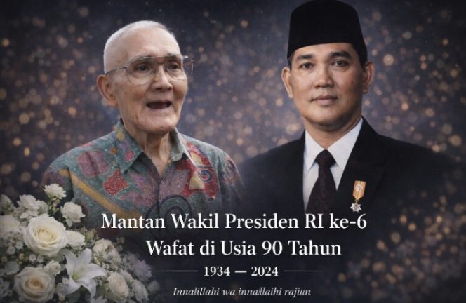 
 Bangsa Indonesia berduka atas wafatnya Try Sutrisno, mantan Wakil Presiden RI ke-6 yang telah mengabdi puluhan tahun untuk negeri.