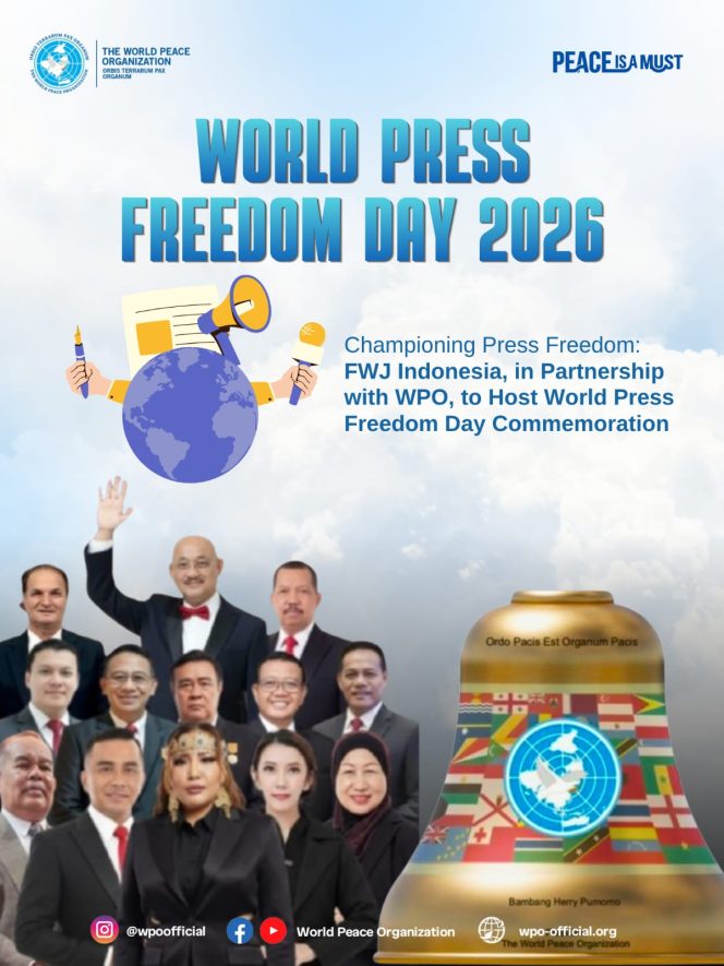 
 Peringatan 3 Mei Dorong Kebebasan Pers Global dan Perlindungan Jurnalis