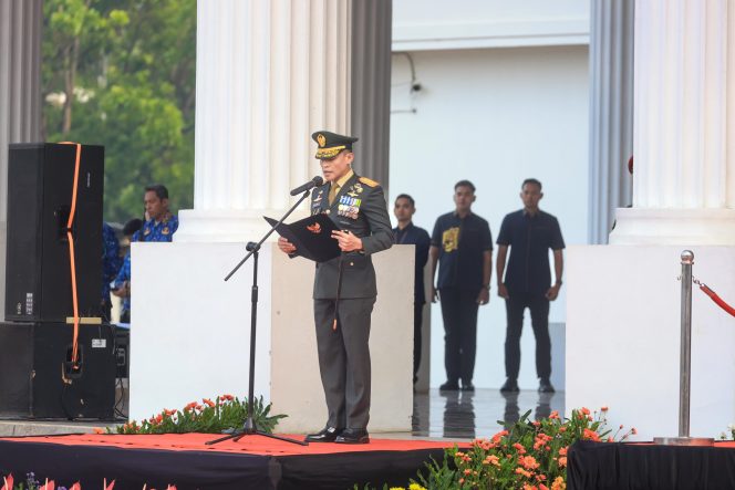 
 Putra Asli Pandeglang, Brigjen TNI Raden Nashrul Faturrohman Bacakan Pembukaan UUD 1945 pada Hari Lahir Pancasila