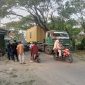 Insiden Truk Kontainer di Jalan Raya Kramat–Pakuhaji Picu Kemacetan dan Proses Evakuasi BPBD