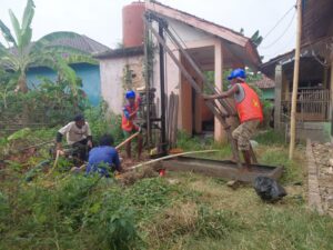 Pekerjaan Proyek Pembangunan SAB di Desa Pagenjahan Kec Kronjo,Kab Tangerang ‎
