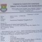Foto : Surat Pemanggilan Klarifikasi ke 3 dari UPT 1 DTRB Rajeg