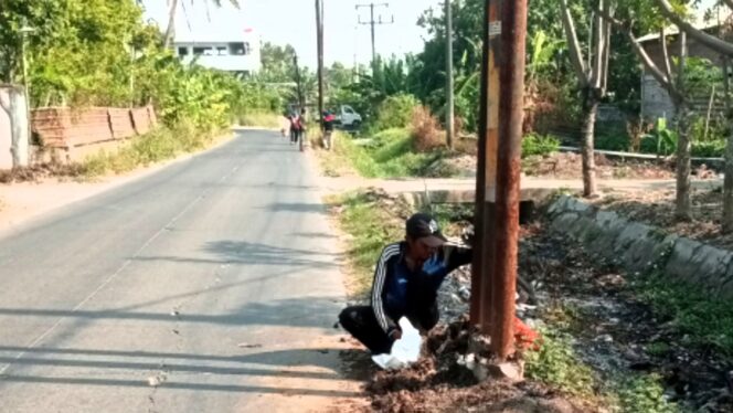 Pemasangan Tiang Wifi di Kampung Kajangan Desa Gaga Kecamatan Pakuhaji, Rabu 26-08-2026
