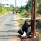 Pemasangan Tiang Wifi di Kampung Kajangan Desa Gaga Kecamatan Pakuhaji, Rabu 26-08-2026