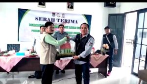 Ketua Kordinator RTLH Kecamatan Sepatan Bersama Tim Dinas Perkim 