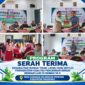 Serah Terima Kunci Program RTLH di Aula Kantor Desa Sarakan